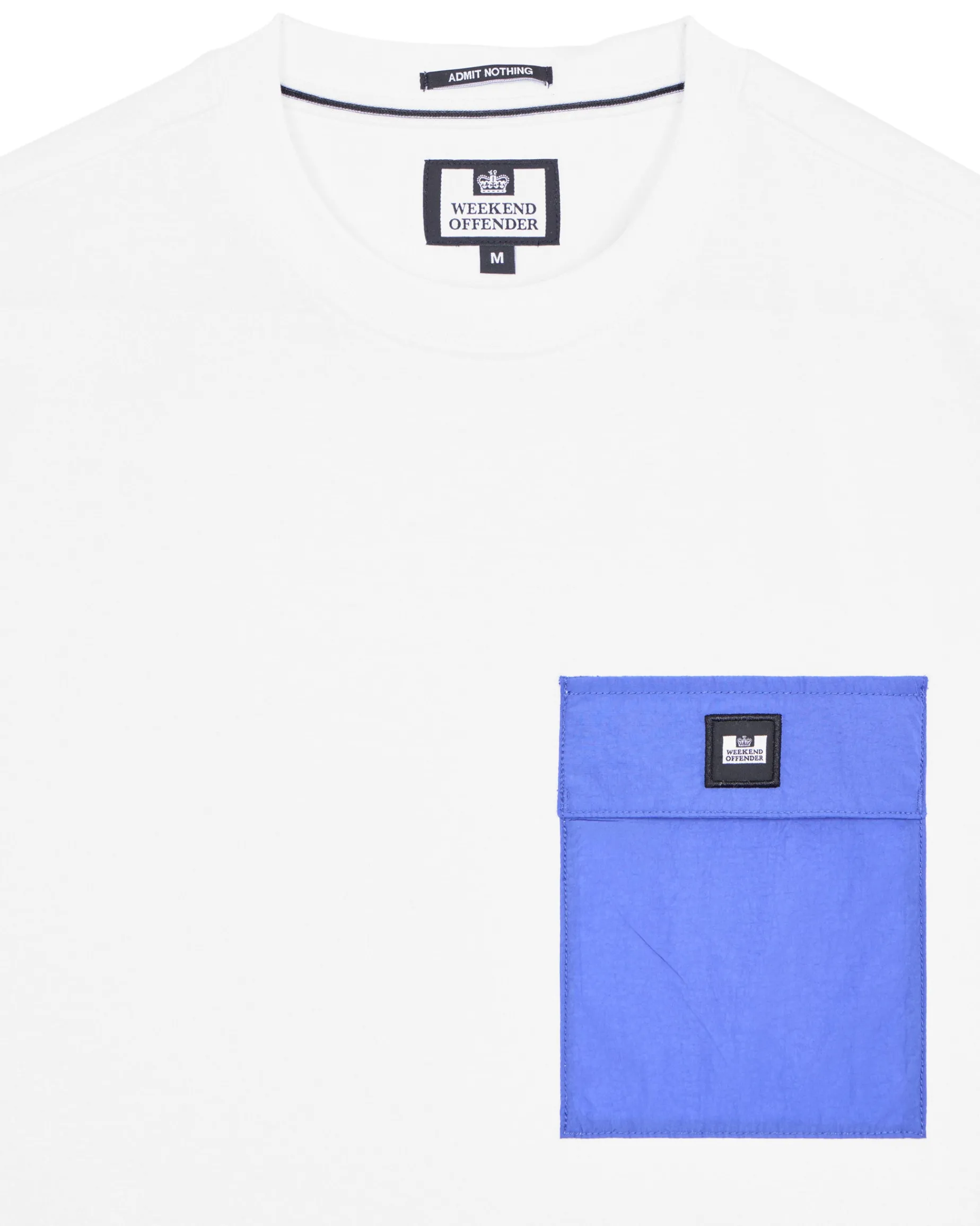 Stiniva T-Shirt Weiß/Blauglocke
