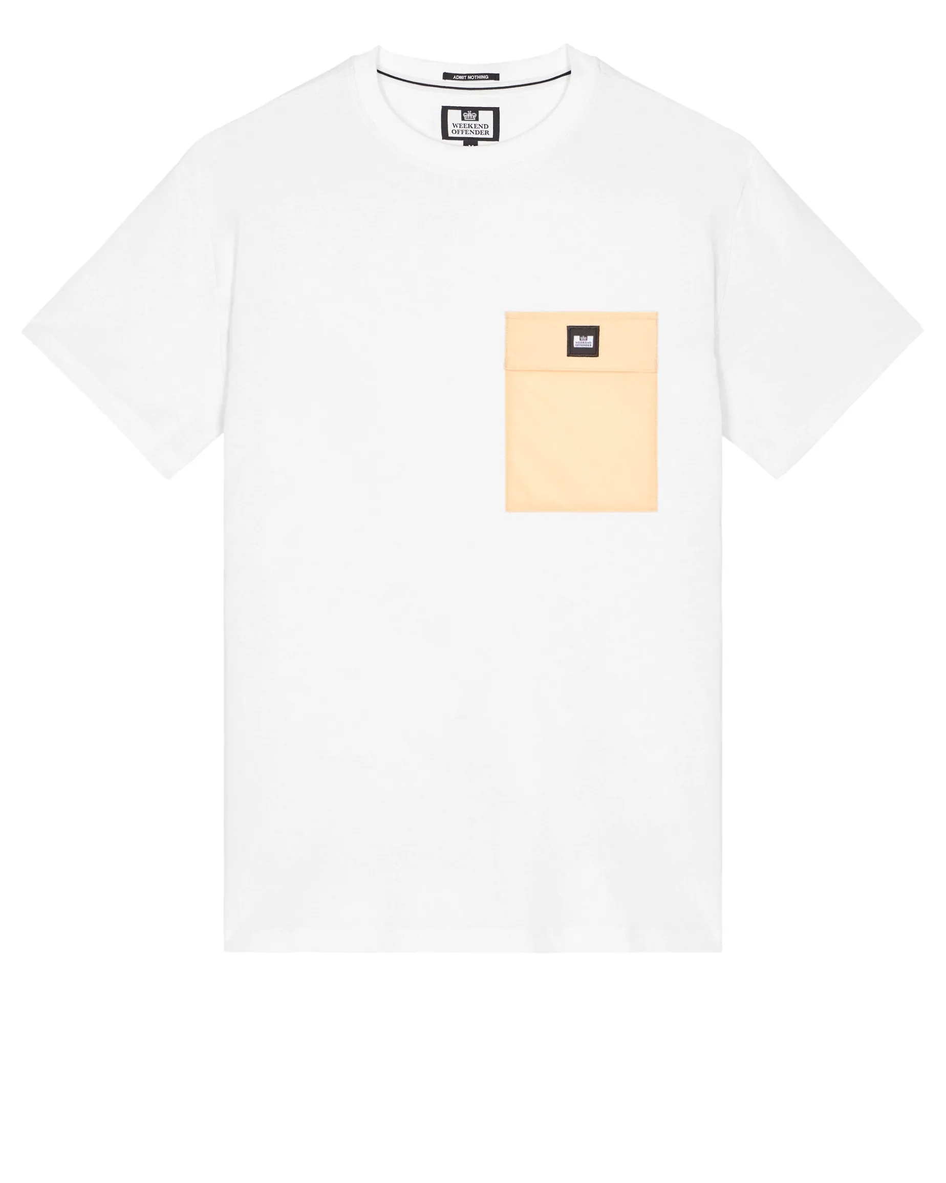 Stiniva T-Shirt Weiß/Deep Champagne
