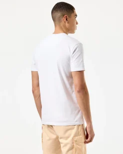 Stiniva T-Shirt Weiß/Deep Champagne