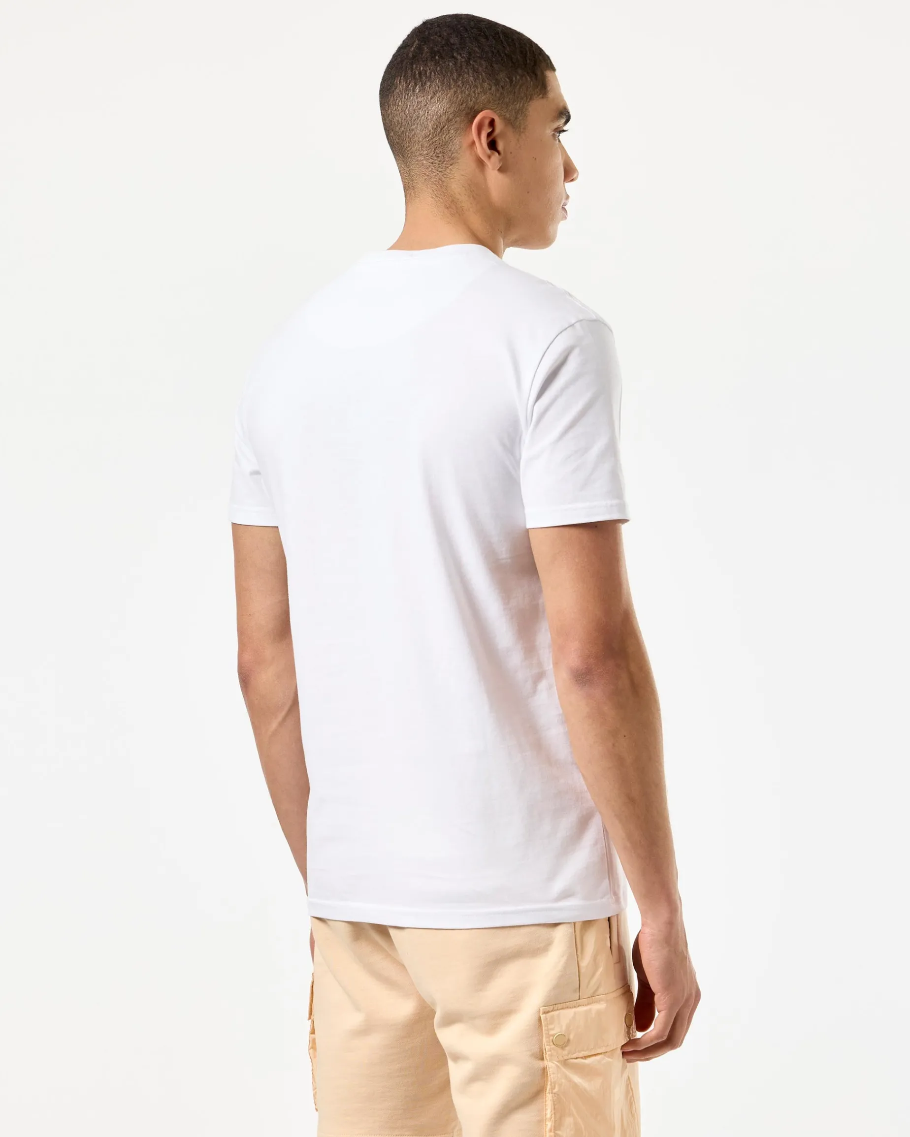 Stiniva T-Shirt Weiß/Deep Champagne