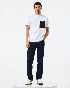 Stiniva T-Shirt Weiß/Marineblau
