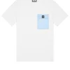 Stiniva T-Shirt Weiß/Ozeanwelle