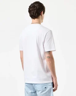 Stiniva T-Shirt Weiß/Ozeanwelle