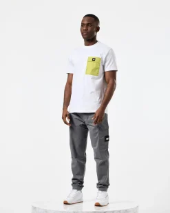 Stiniva T-Shirt Weiß/Peridotgrün