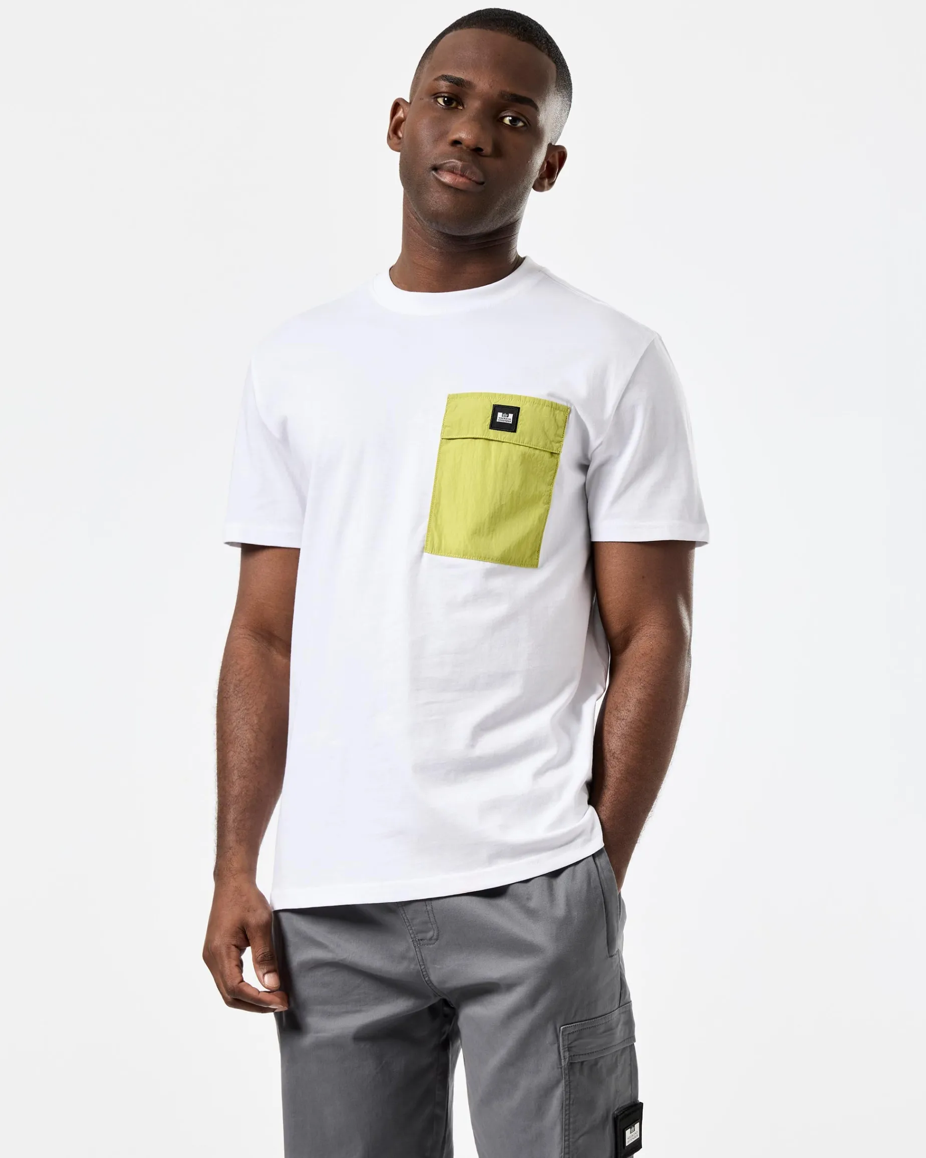 Stiniva T-Shirt Weiß/Peridotgrün