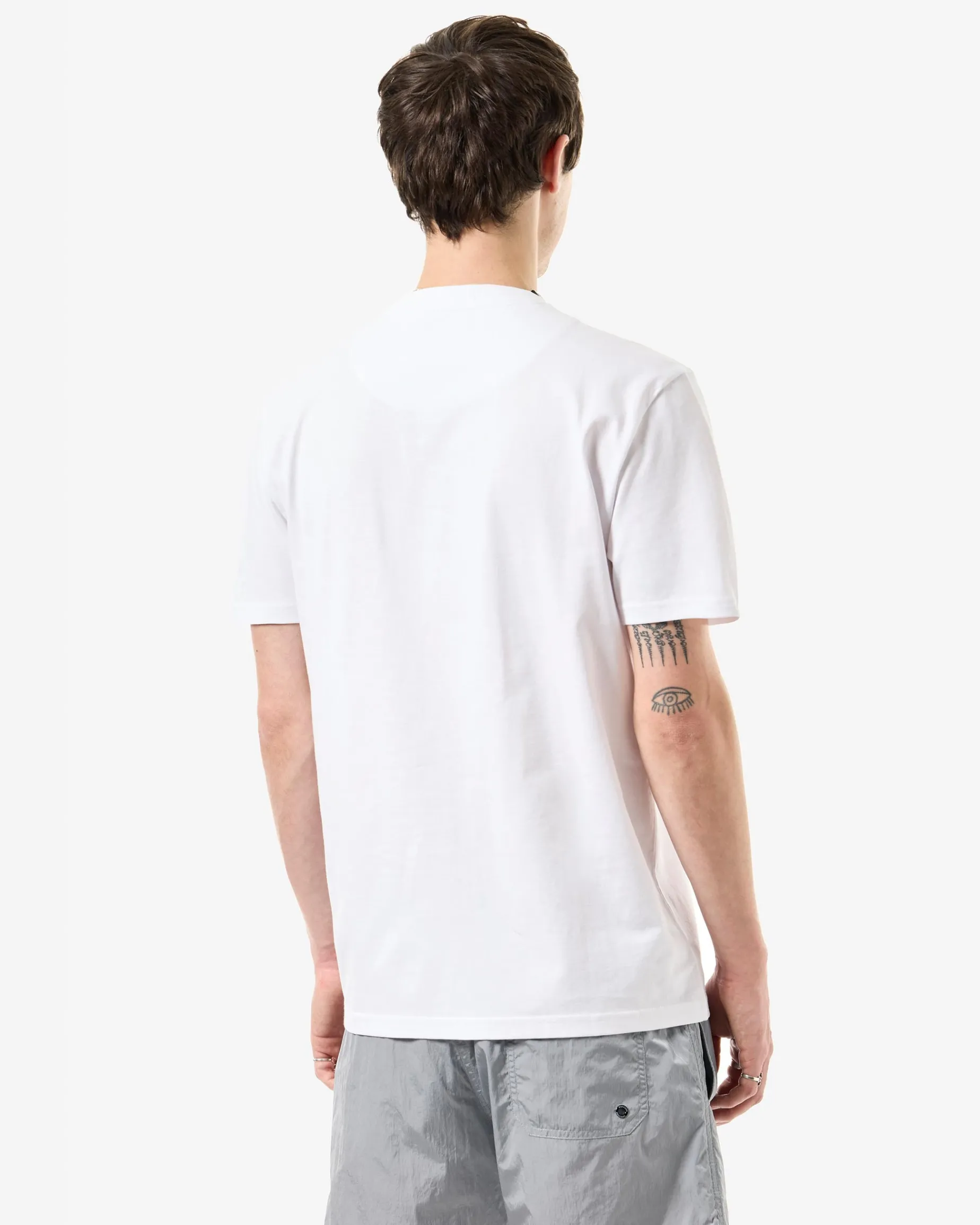 Stiniva T-Shirt Weiß/Rauchgrau