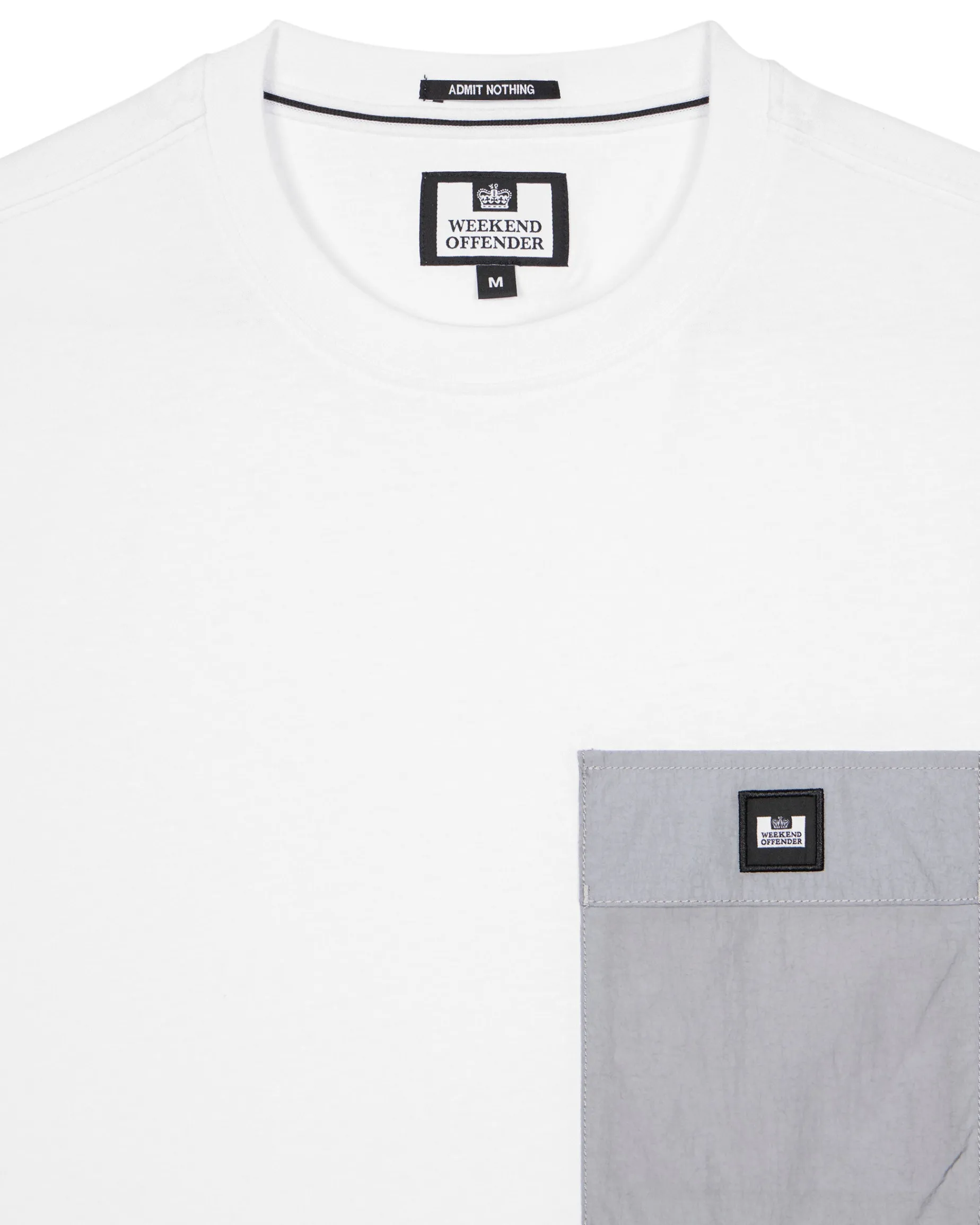 Stiniva T-Shirt Weiß/Rauchgrau