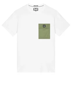 Stiniva T-Shirt Weiß/Sapling Grün