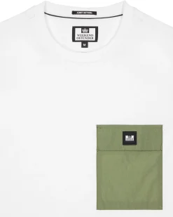 Stiniva T-Shirt Weiß/Sapling Grün