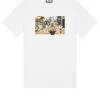 Stratford Avenue Grafik-T-Shirt Weiß