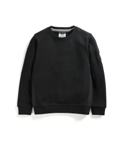 Sweatshirt mit Aufschrift „F Bomb“ für Kinder, Schwarz