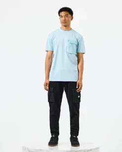 Takaji T-Shirt Arktisblau