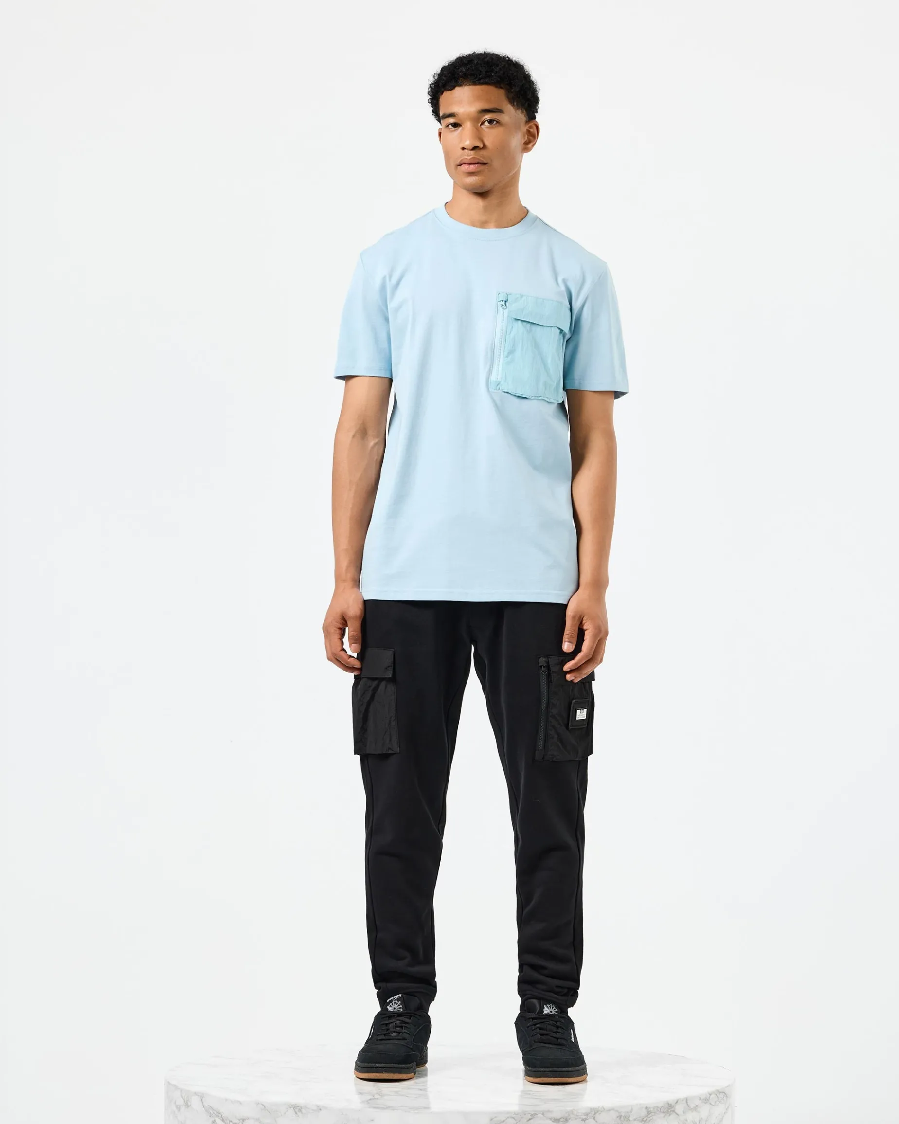 Takaji T-Shirt Arktisblau