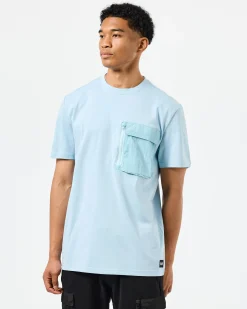 Takaji T-Shirt Arktisblau