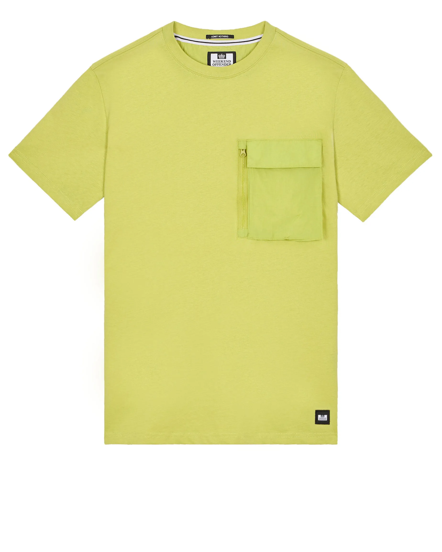 Takaji T-Shirt Peridot Grün