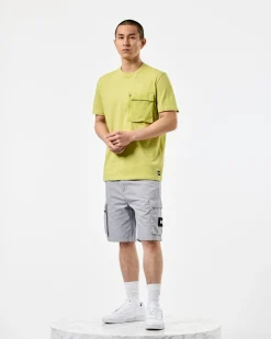 Takaji T-Shirt Peridot Grün