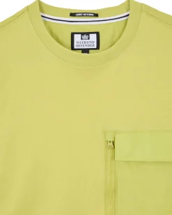 Takaji T-Shirt Peridot Grün
