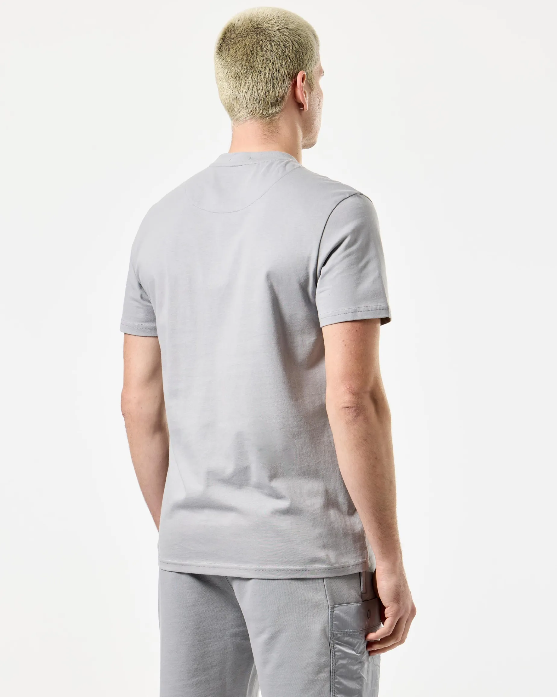 Takaji T-Shirt Rauchgrau