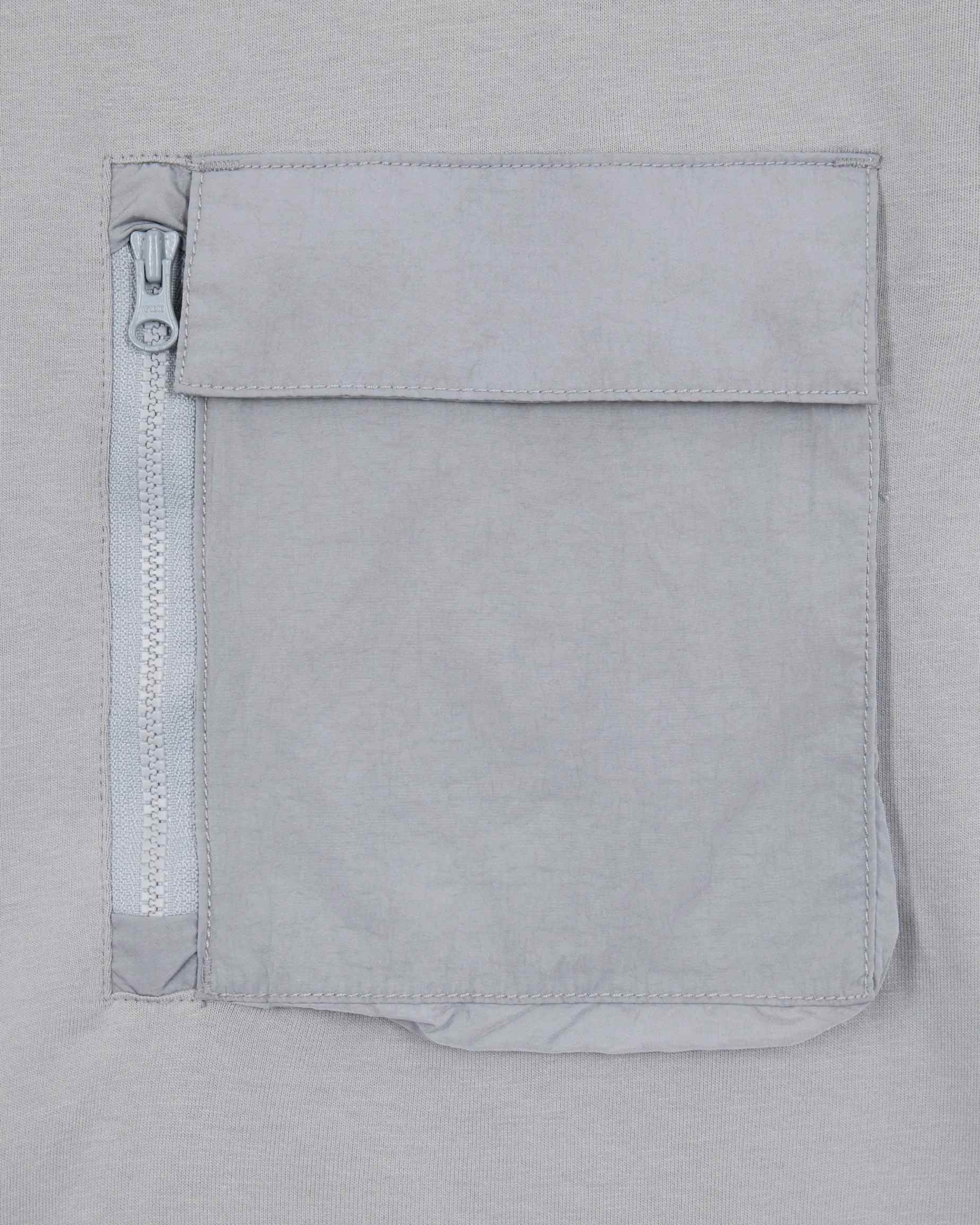 Takaji T-Shirt Rauchgrau