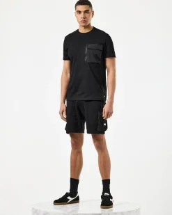 Takaji T-Shirt Schwarz