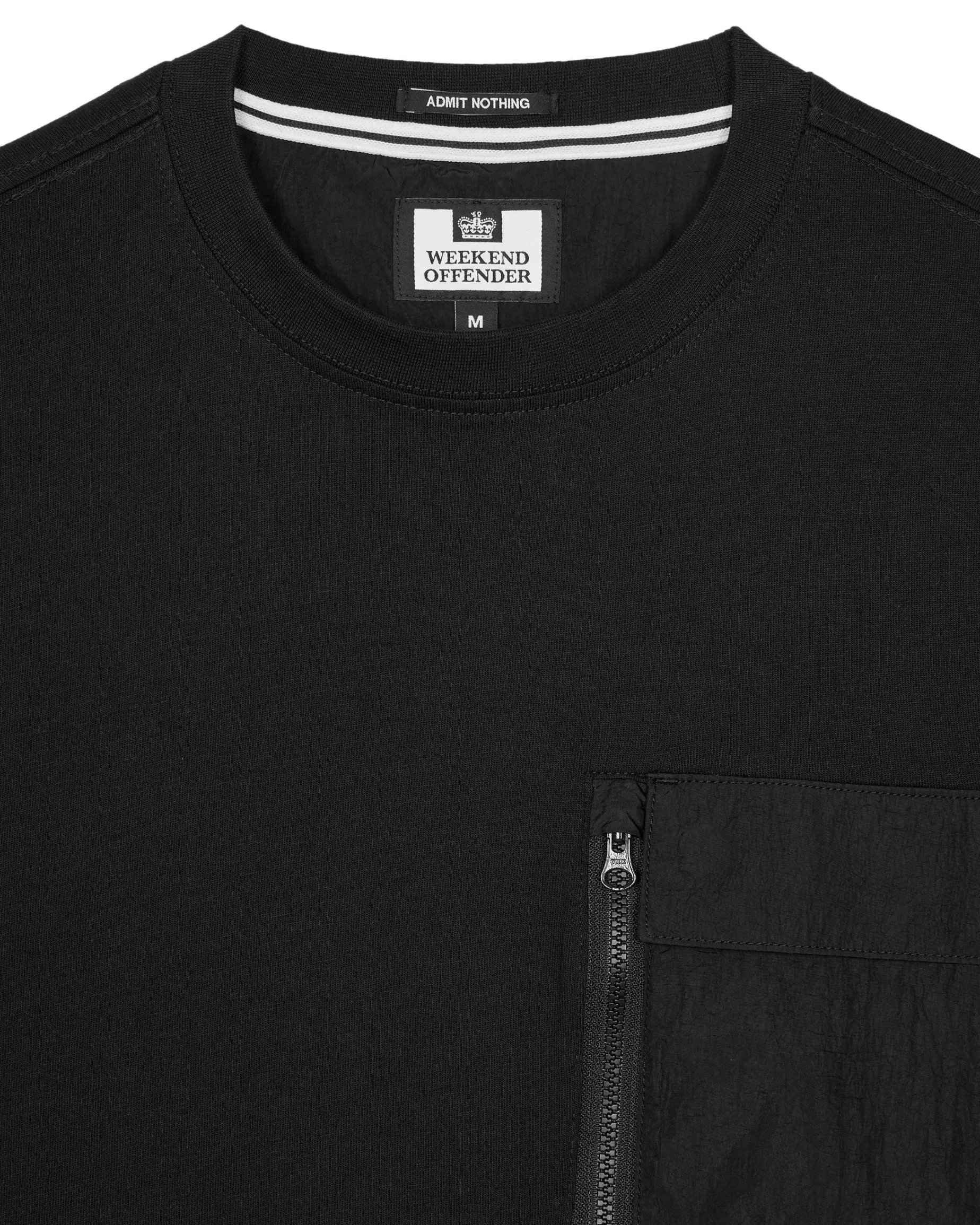Takaji T-Shirt Schwarz