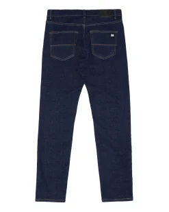 444 Tapered Jeans aus dunklem, ausgewaschenem Denim
