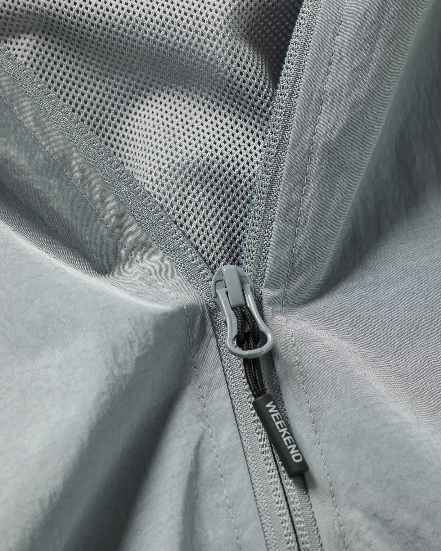 Technician Mesh-gefütterte Jacke Rauchgrau