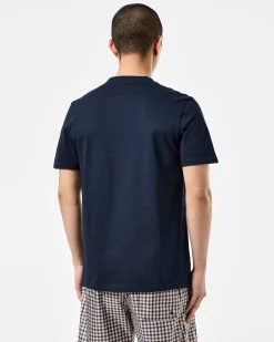 Tornaco T-Shirt Marineblau/Mid House Check
