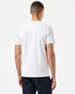 T-Shirt „Diggin“ in Weiß