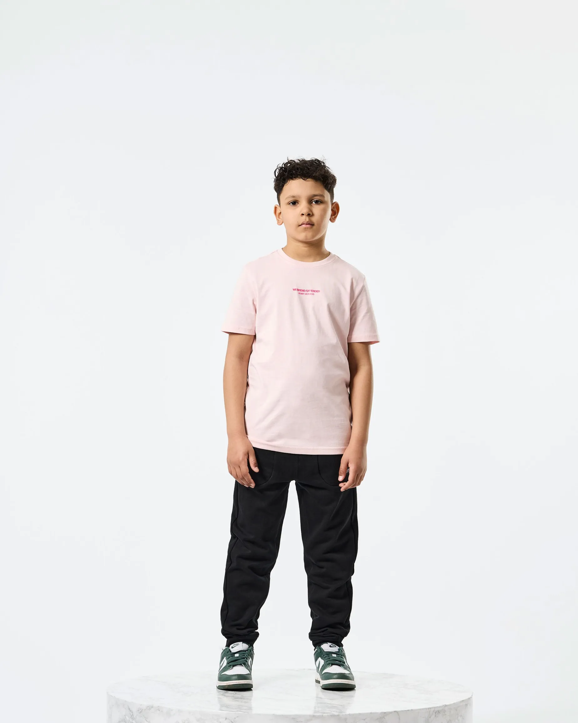 T-Shirt Millergrove für Kinder Blassrosa/Candypink