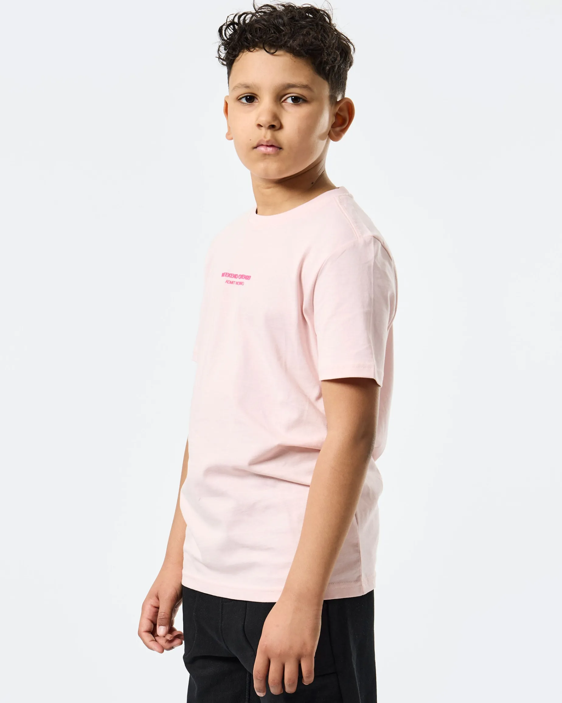 T-Shirt Millergrove für Kinder Blassrosa/Candypink