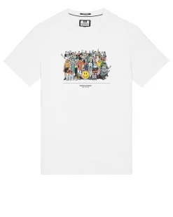 T-Shirt mit Blake-Grafik in Weiß