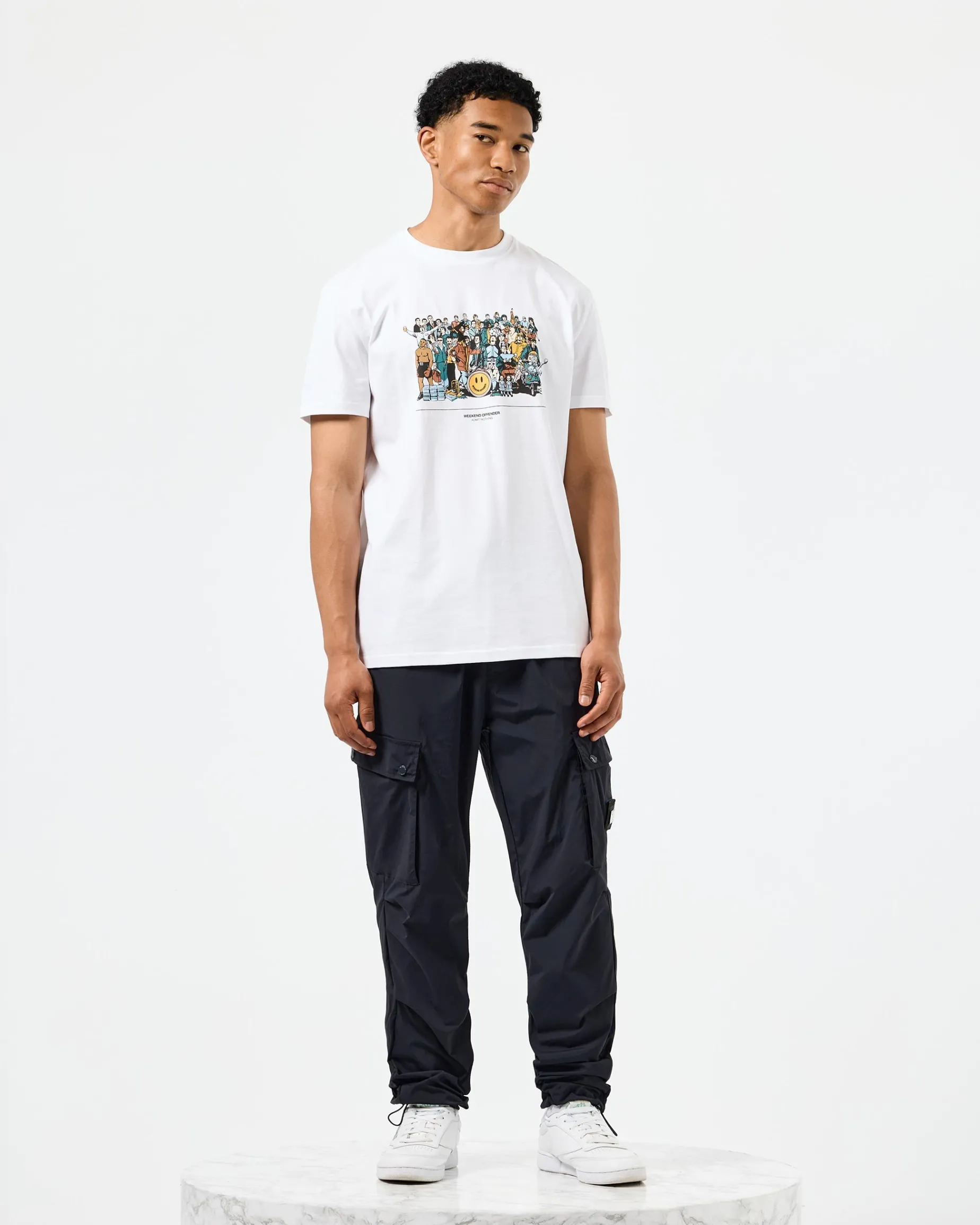 T-Shirt mit Blake-Grafik in Weiß