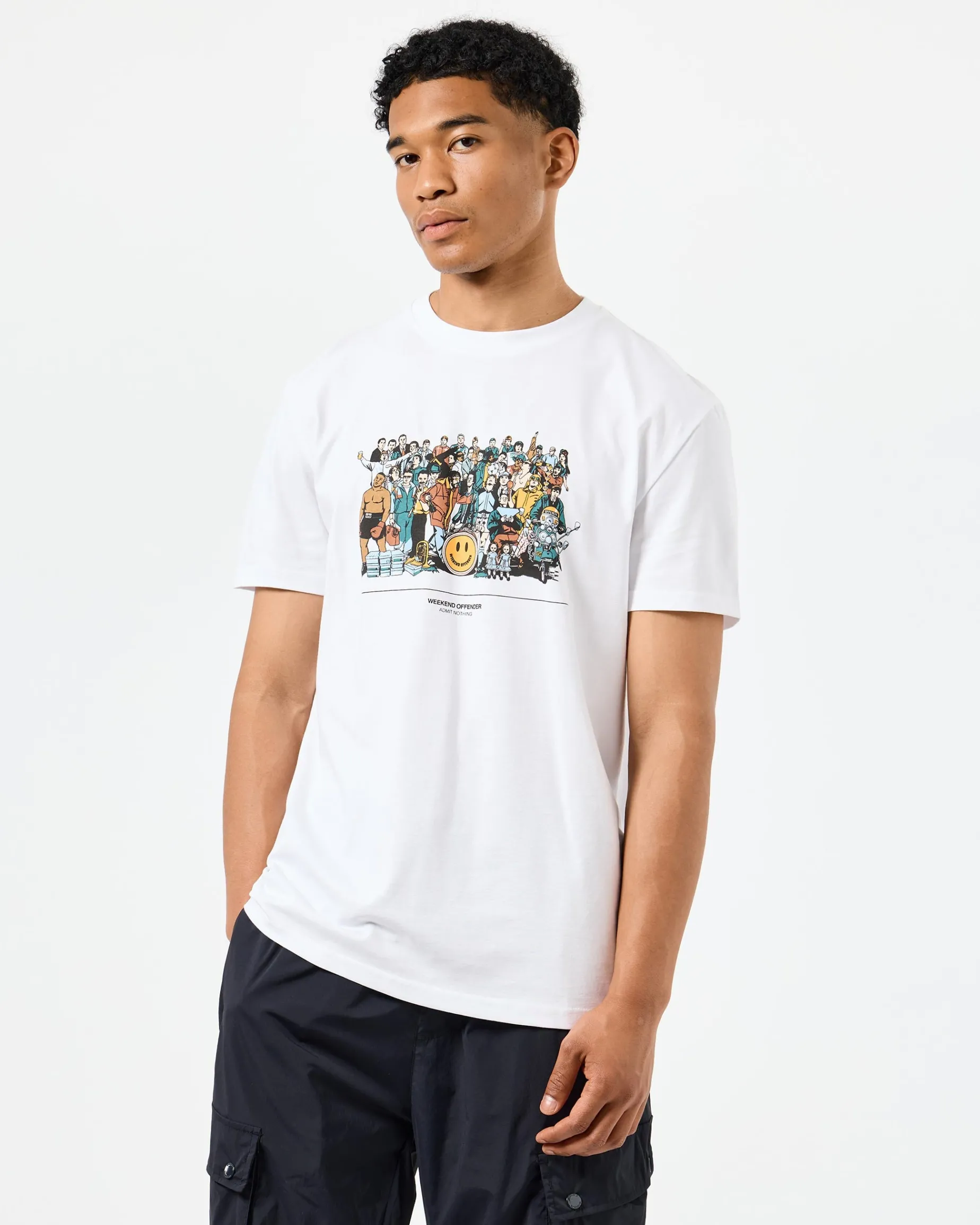 T-Shirt mit Blake-Grafik in Weiß