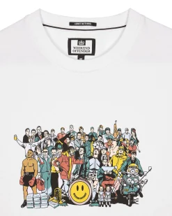T-Shirt mit Blake-Grafik in Weiß