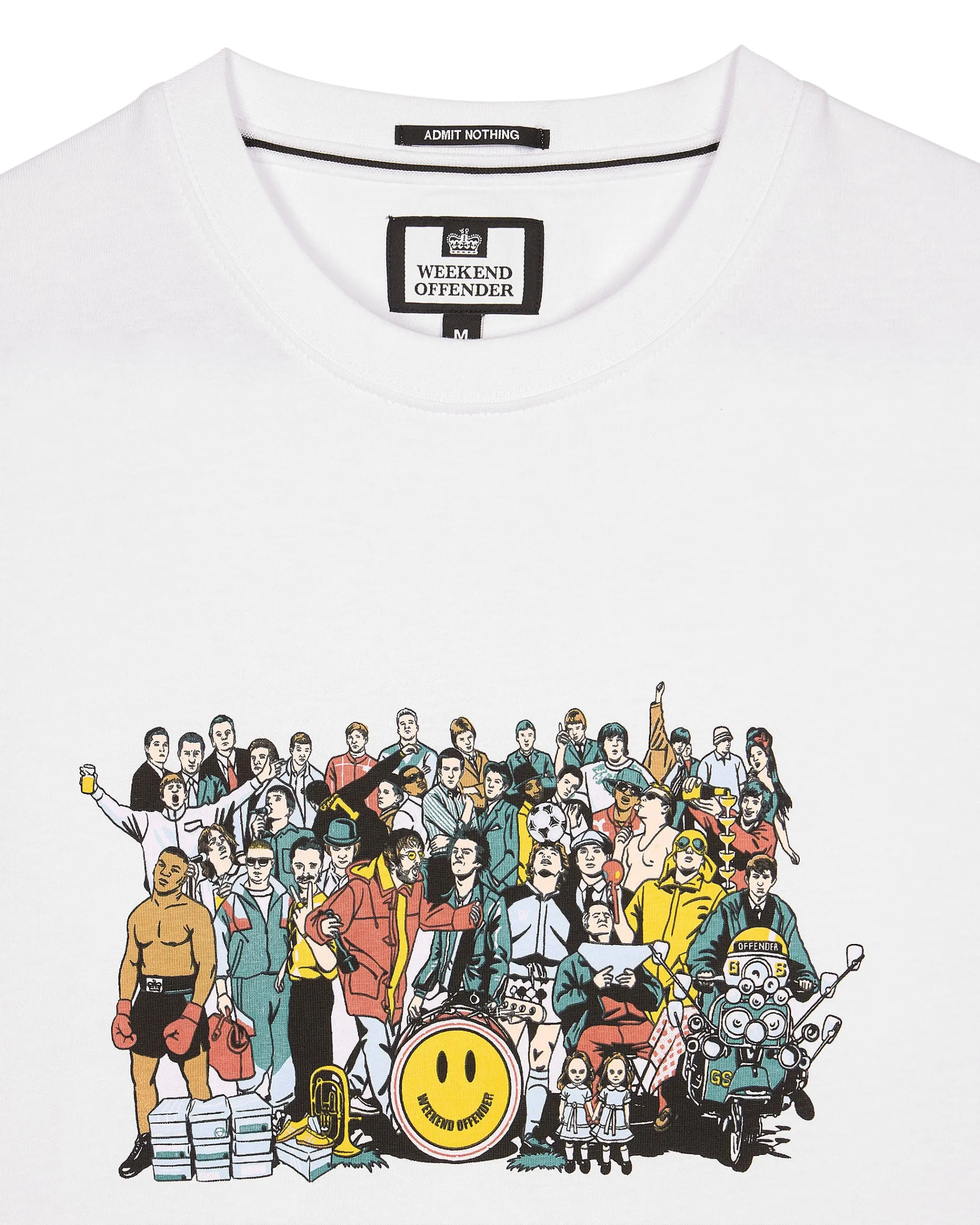 T-Shirt mit Blake-Grafik in Weiß