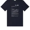 T-Shirt mit Grafik „Banning Order“ in Marineblau