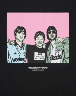 T-Shirt mit Grafik „Diego“ in Schwarz