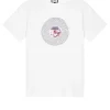 T-Shirt mit Grafik „Entertainment“ in Weiß