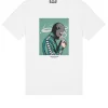 T-Shirt mit Grafik „Fumo“ Weiß