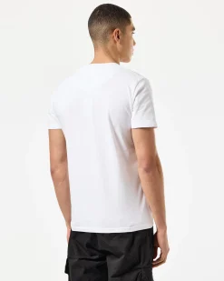 T-Shirt mit Grafik „Hymns“ in Weiß