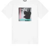 T-Shirt mit Grafik „London Calling“ in Weiß