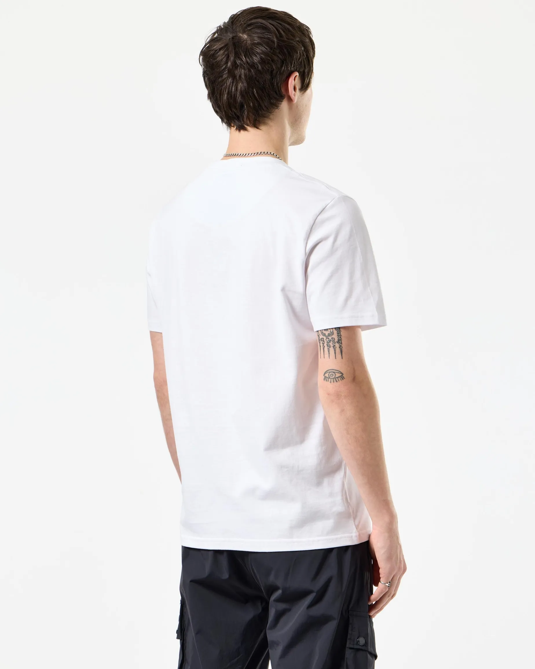 T-Shirt mit Grafik Nummer 5 Weiß