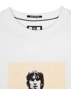 T-Shirt mit Grafik „Symphony“ Weiß