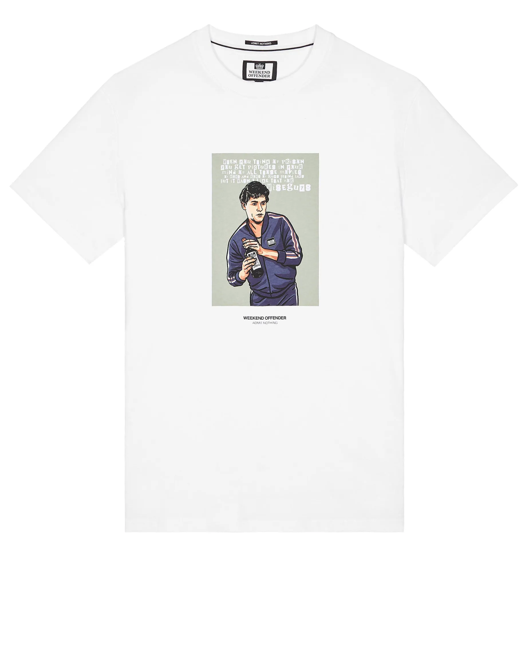 T-Shirt mit Grafik „The Joint“ in Weiß