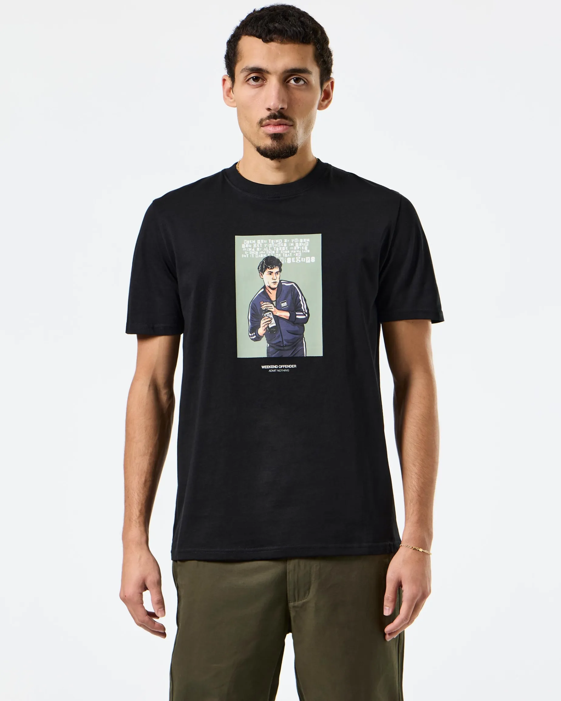 T-Shirt mit Grafik „The Joint“ in Schwarz