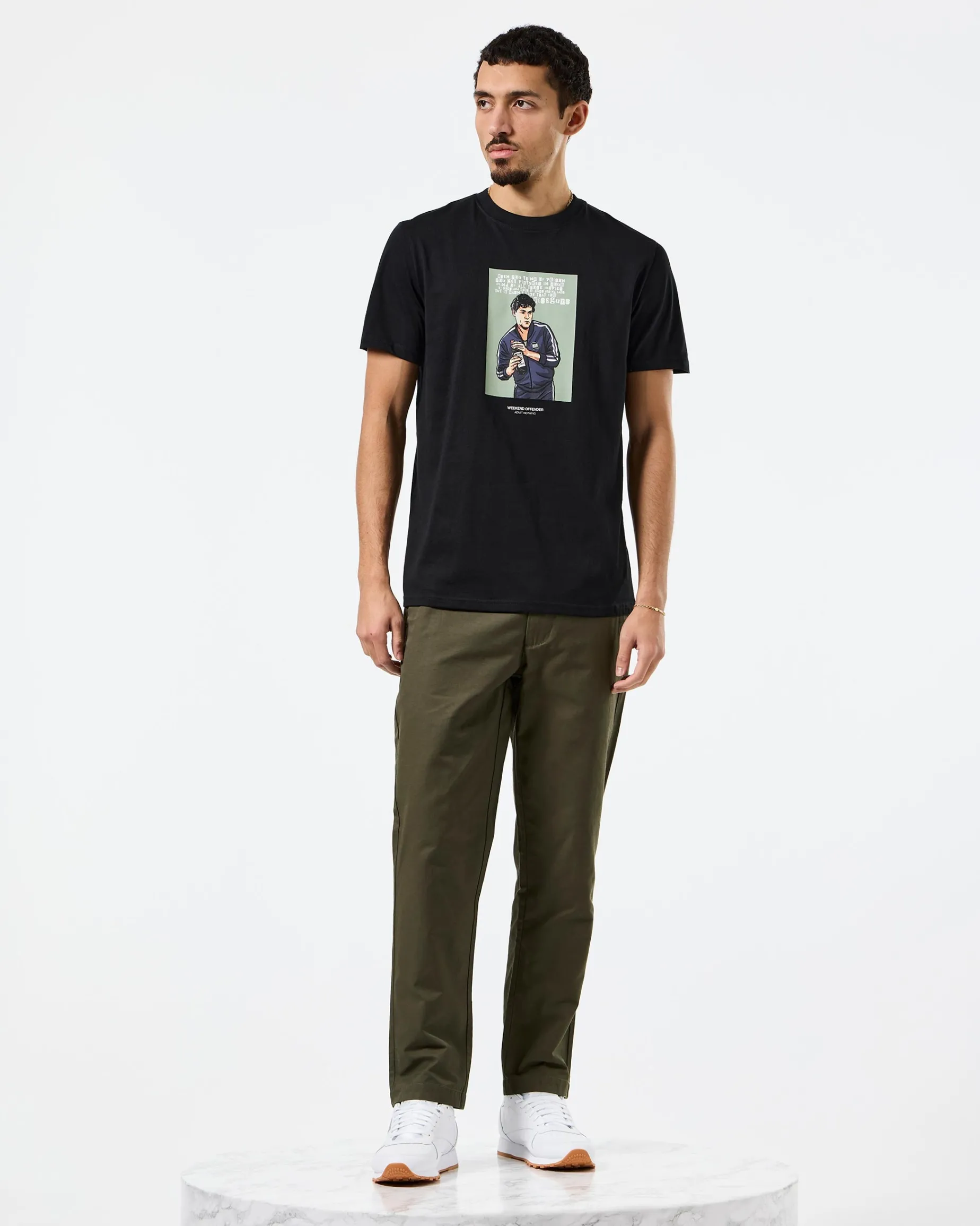 T-Shirt mit Grafik „The Joint“ in Schwarz