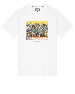 T-Shirt mit Grafik von Selhurst, Weiß