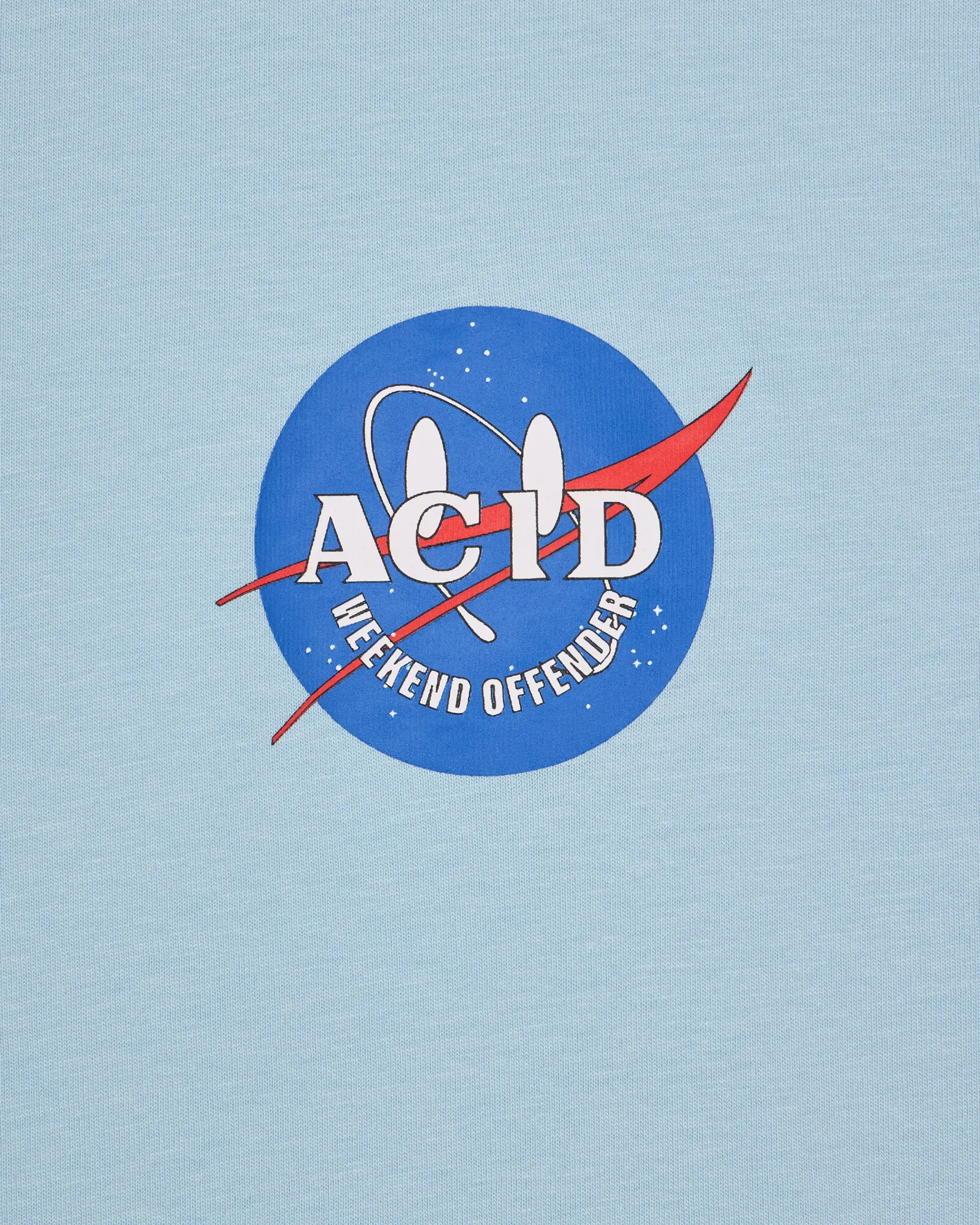 T-Shirt mit NASA-Grafik Arktisblau
