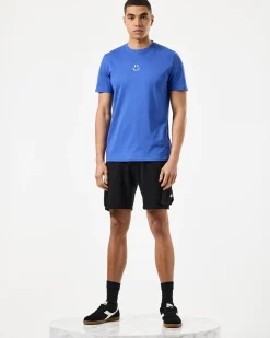 T-Shirt mit Smiley-Grafik Blauglocke